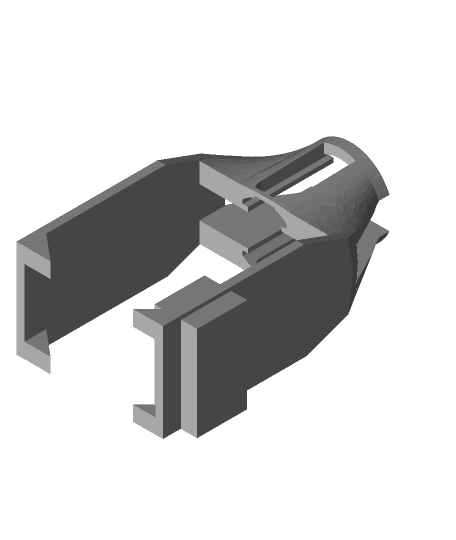 CE3PRO_x-clamp-outer.3mf 3d model