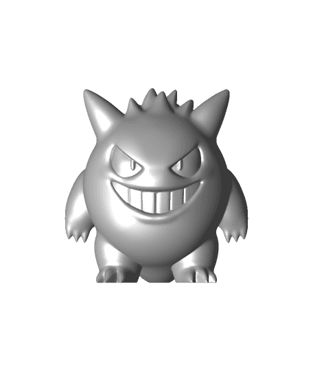 Gengar - Pokemon - Fan Art 3d model
