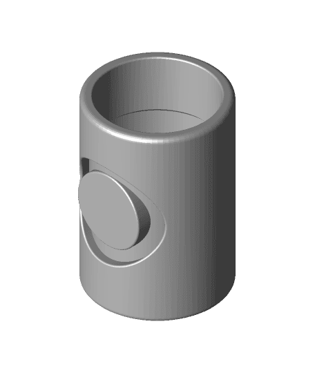 Squid Game Circle Coozie v2.stl by Glytch3d full viewable 3d model