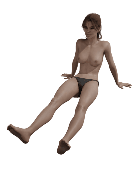 sexy mary.blend 3d model