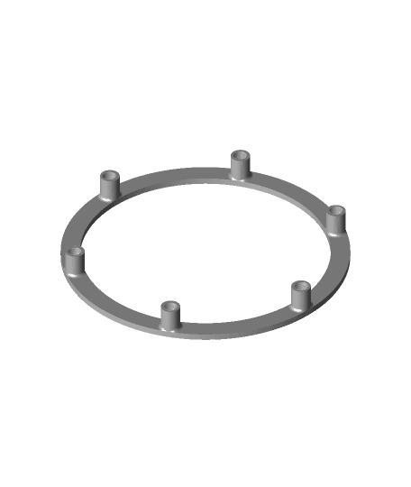 Cloak of Invisibility Speaker Ring 3d model