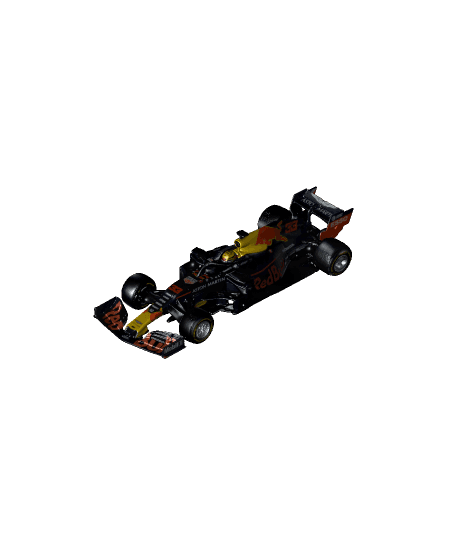 F1 max verstappen 33 by OMI-engineering full viewable 3d model