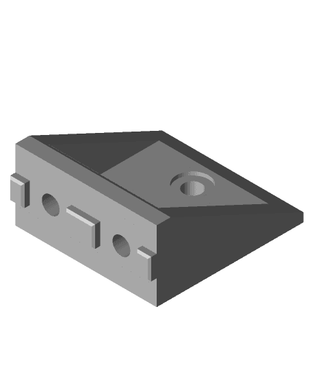 Ender-5 Electronics Relocation (Yet another) 3d model