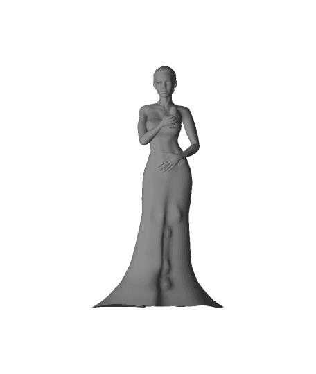 ✅ girl_with_glass.obj more file ✅cnctag.com✅ 3d model