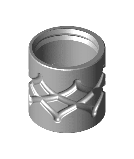 Small screw-top containers 3d model