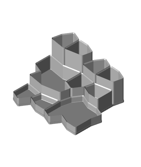 Pentafinity Modular Storage System (Containers) 3d model