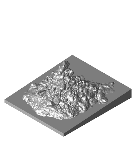faroese stone pyramid 3d model