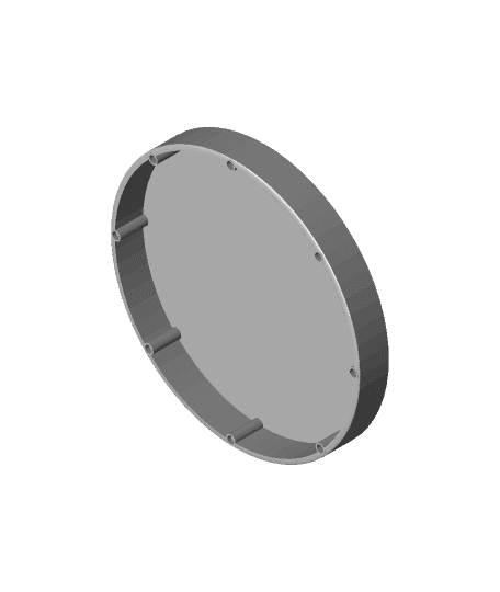 Round Magnetic Vent Cover AC / HVAC 3d model