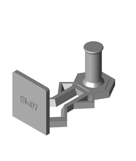 Filament Role Holder 3.0.5.stl by Skipper07  full viewable 3d model