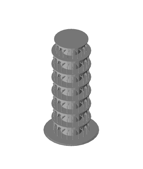 Tower Of Pisa 3d model
