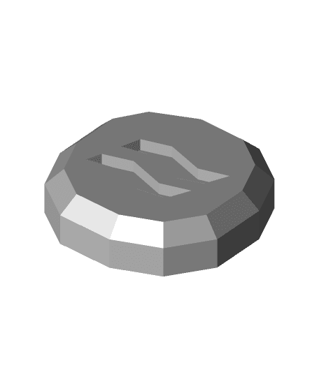 Runescape Earth Rune Magnet 3d model