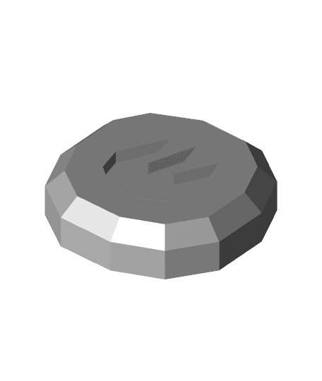 Runescape Fire Rune Magnet 3d model