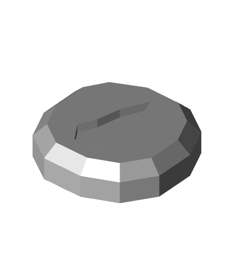 Runescape Water Rune Magnet by OtakuMx full viewable 3d model
