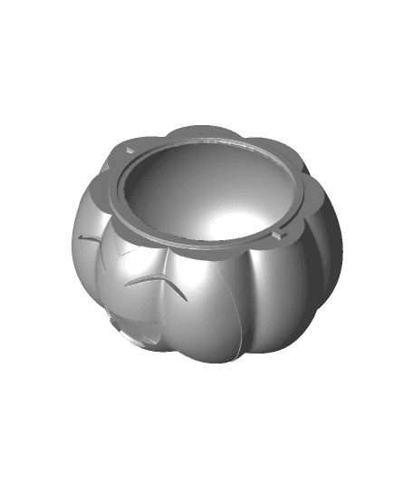 Snorlax Pumpkin Bowl/Lid (+Bambu 3mf Files) 3d model