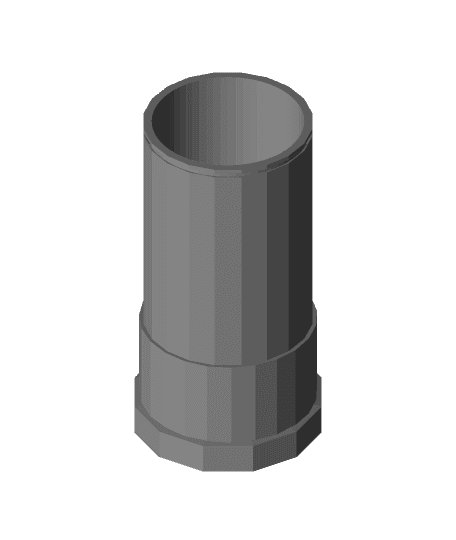 FHW: Tall Can Air gap cup v1 no handle 3d model