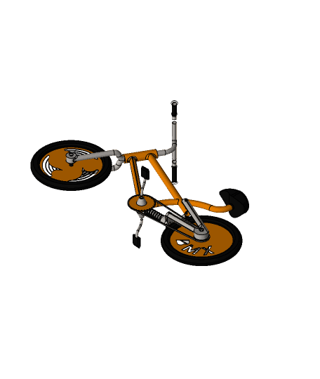 BIKE BMX .SLDPRT by SOUZARTS full viewable 3d model