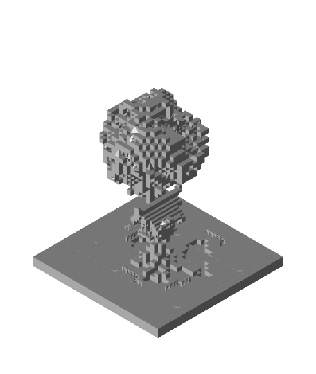 Minecraft Tree House 3d model