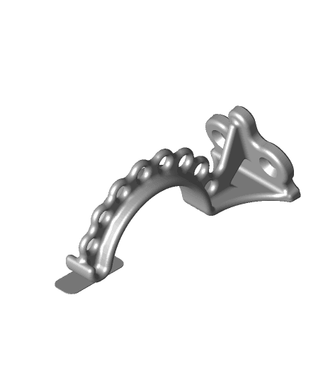 Steampunk Lightsaber Bracket by 3dprintingworld full viewable 3d model
