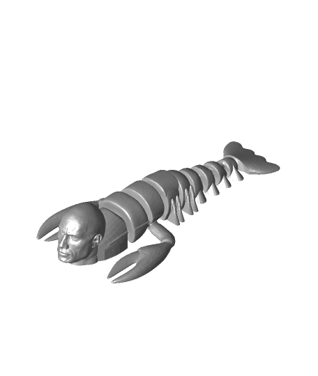 The Rock Lobster by nero3dp full viewable 3d model
