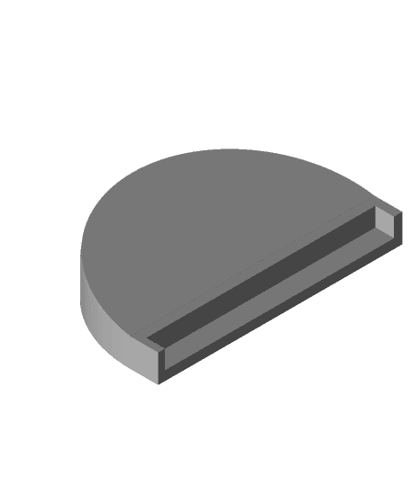 Simple SD Card Grip  3d model