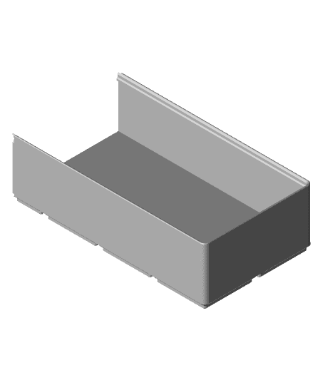 Split Gridfinity Box 3d model