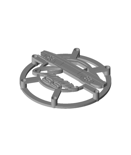#3DPNSpeakerCover - Camaro_Speaker_Grill 3d model