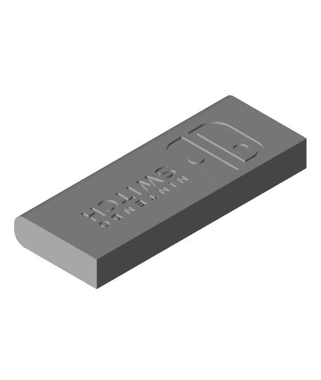 Nintendo Switch Cartridge Storage 3d model