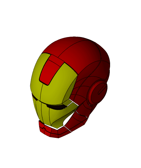 IronMAN Helmet 3d model