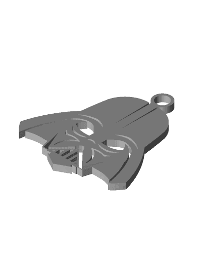 The Mandalorian Keychain 3D.STL 3d model