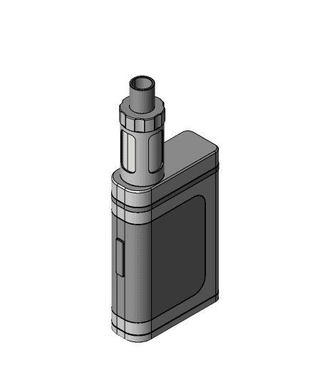Electronic cigarette 3d model