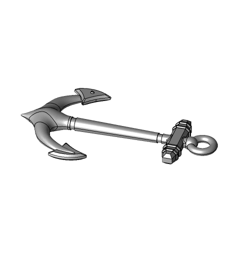 mc_emblem-anchor.stp 3d model