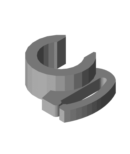 Prusa cable clamps 3d model