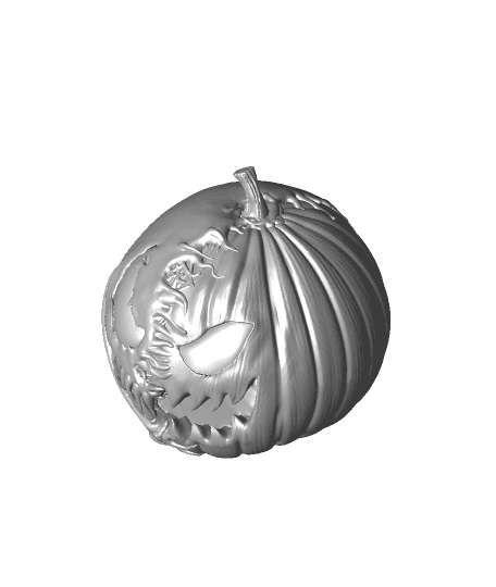 Pumpkin x Venom.stl by 3DDesigner full viewable 3d model