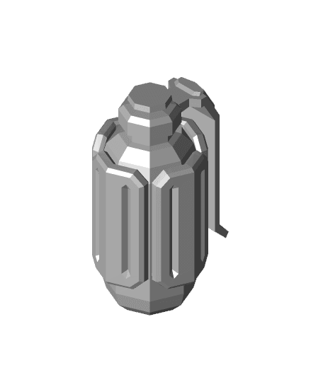 Cryo Grenade by Lt. Lasagna full viewable 3d model