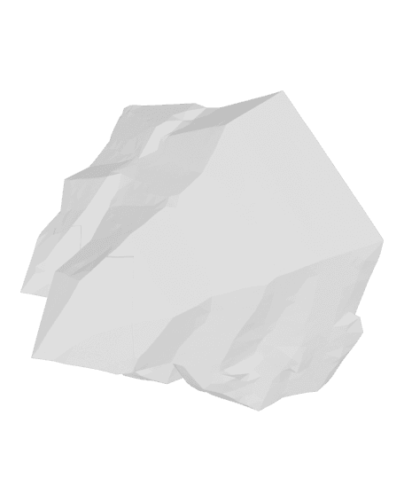 lucky 13 sword in rock 3d model