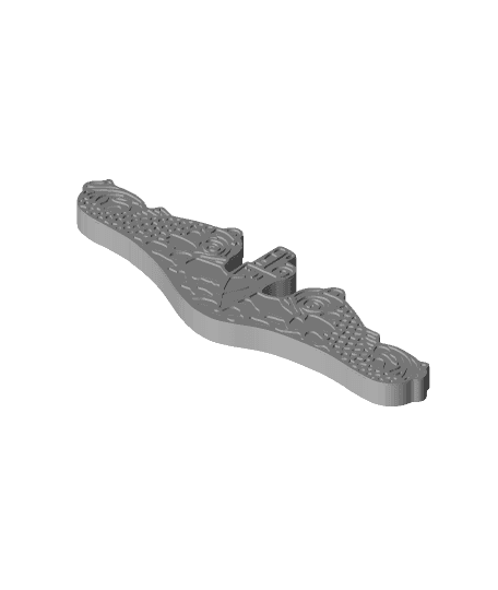 US Navy Submarine Warfare Insignia 3d model