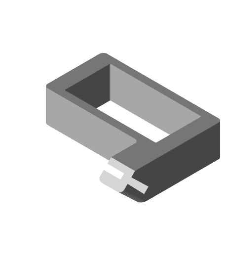 Nerf Stryfe 0.28 inch voltmeter mount 3d model