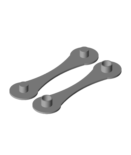 Simple Filament Spool Holder 3d model