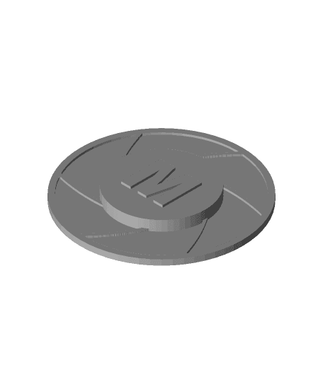 Huge MakerDeck Logo Plate Pieces 3d model
