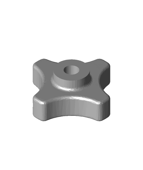 Reverse corner clamp with Pocket Hole Cutouts 3d model