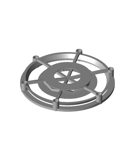 #3DPNSpeakerCover TurboFan 3d model