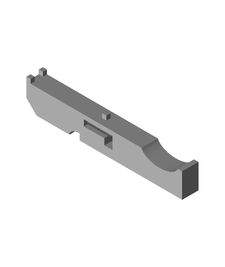 Clothespin Spring Launcher.stl 3d model