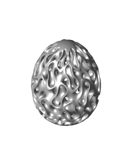 Easter Eggshell 4 by DaveMakesStuff full viewable 3d model