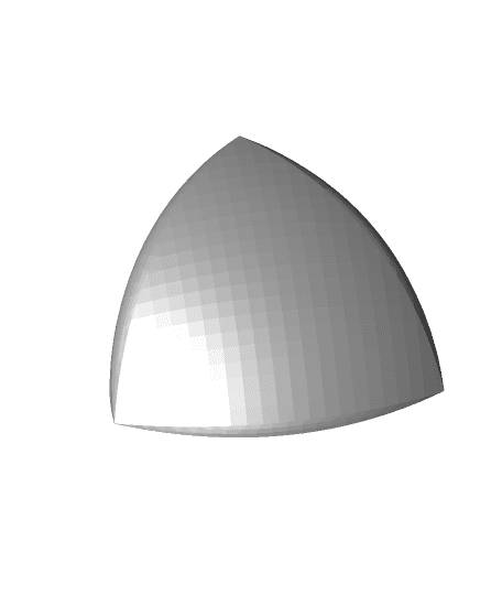 My Customized Symmetric Spheroform Tetrahedron 3d model