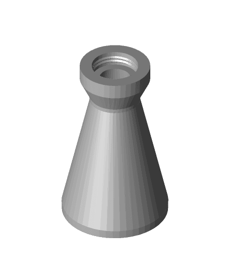 Cyclone dust collector - low profile 3d model