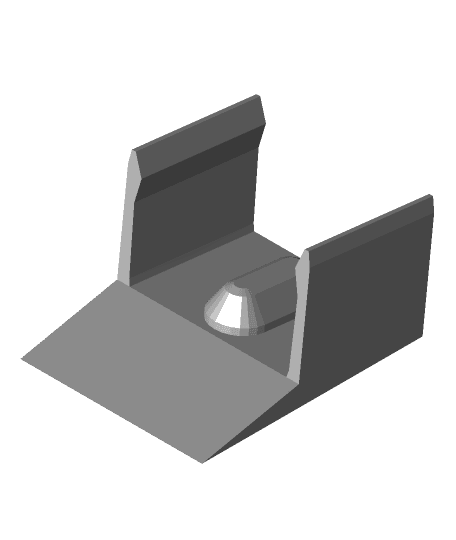 PeeWee litter box scoop mount 3d model
