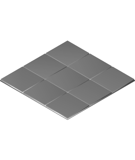 Minimalist Dungeon Tiles 3d model