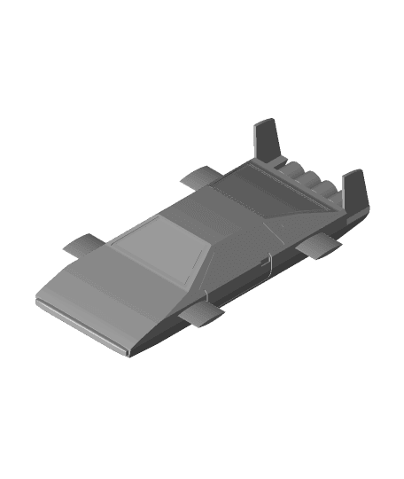 lotus esprit s1 submarine 3d model