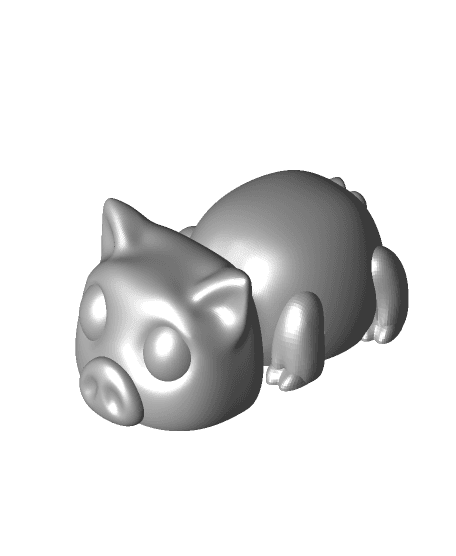 Mini Pigs 3d model