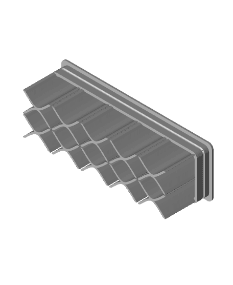 Gridfinity Flexible Insert Tool Holder 3d model